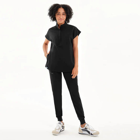 Black Medical Scrubs Uniforms