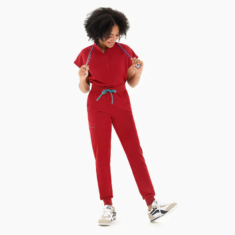 Jam Red Medical Scrubs Uniforms