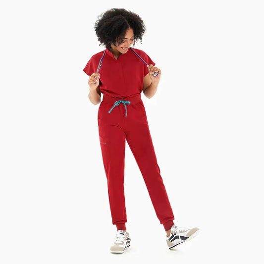 Jam Red Medical Scrubs Uniforms