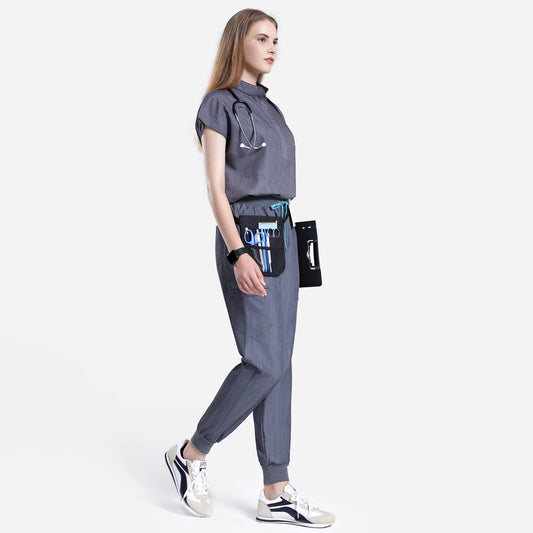 Melange_Grey_Medical Scrubs Uniforms