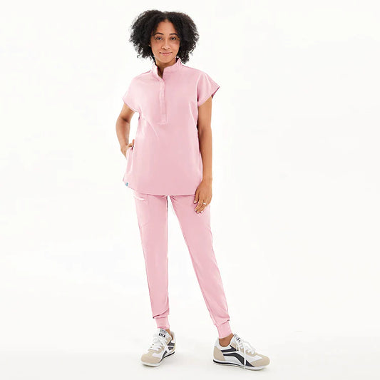 Pink Medical Scrubs Uniforms