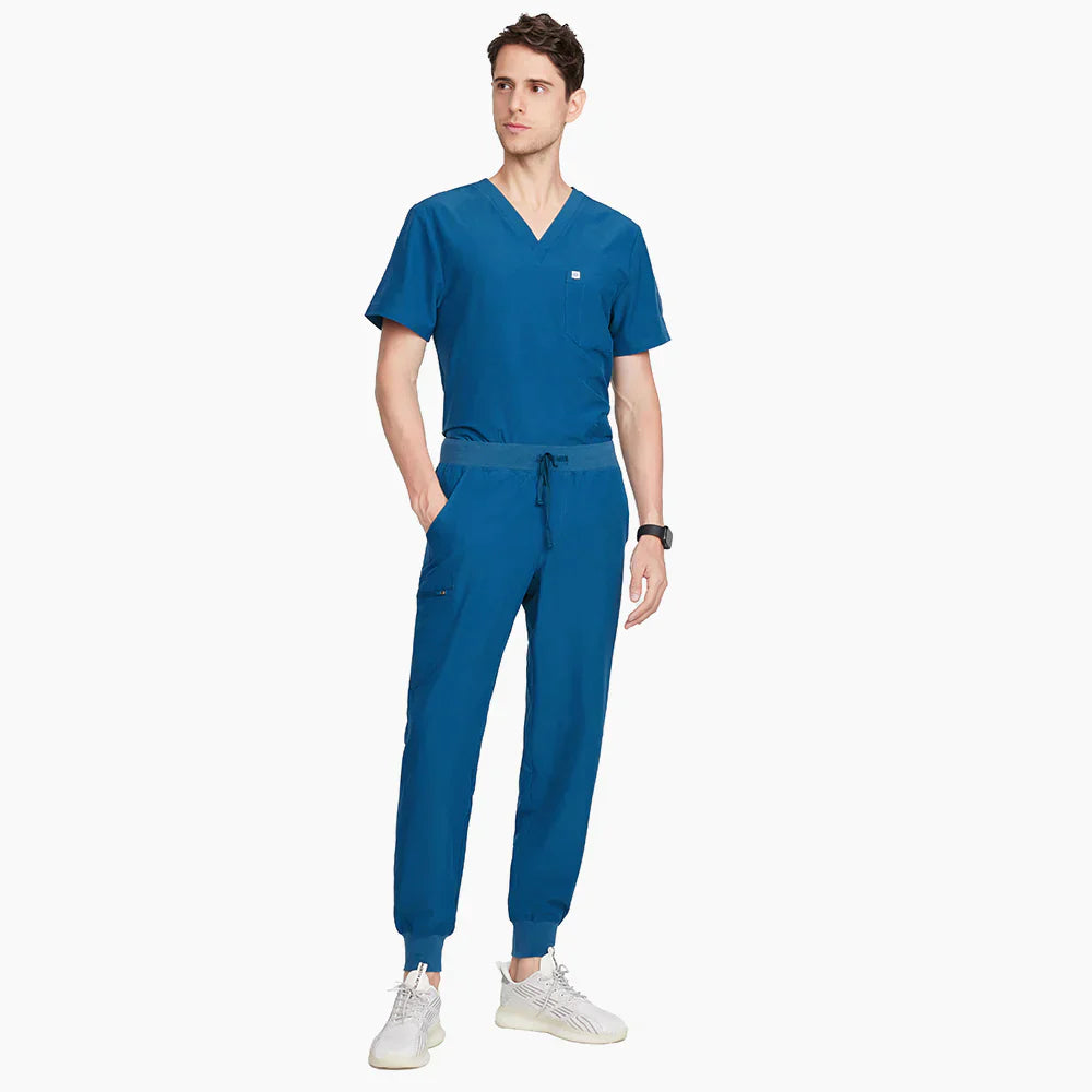 Caribbean Blue Medical Scrubs Uniform