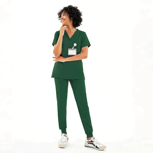Hunter Green Medical Scrubs Uniform