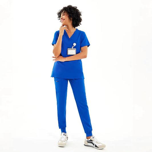 Royal Blue Medical Scrubs Uniform
