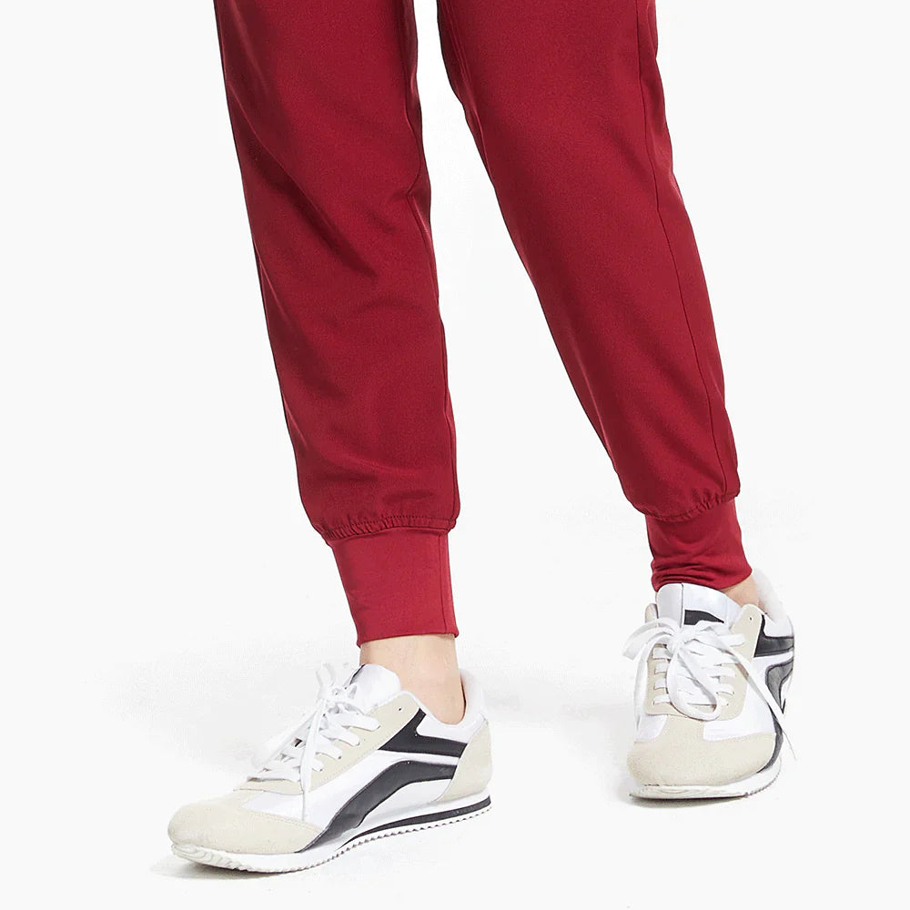 Burgundy Medical Scrubs Uniform